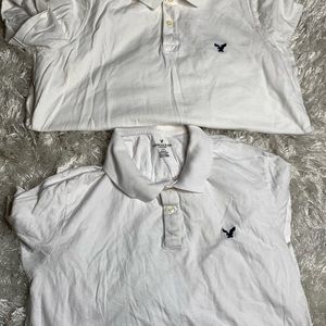 American Eagle Polo Shirt US SIZE LARGE Pre-owned BUNDLE DEAL with 2 shirts